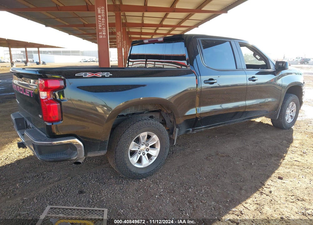 2020 CHEVROLET SILVERADO 1500 4WD  SHORT BED LT/4WD  STANDARD BED LT VIN: 1GCUYDED3LZ192348
