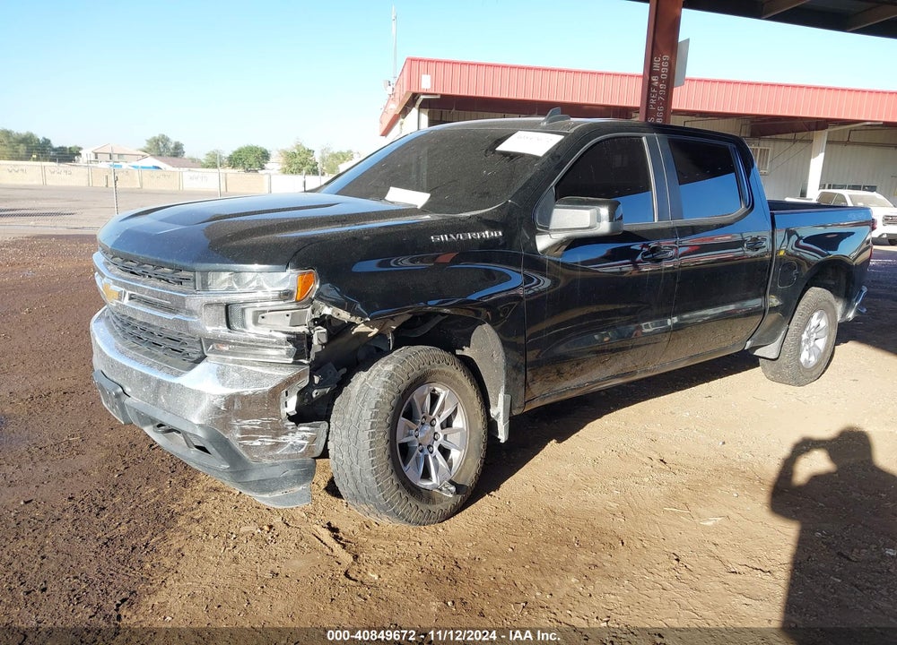 2020 CHEVROLET SILVERADO 1500 4WD  SHORT BED LT/4WD  STANDARD BED LT VIN: 1GCUYDED3LZ192348