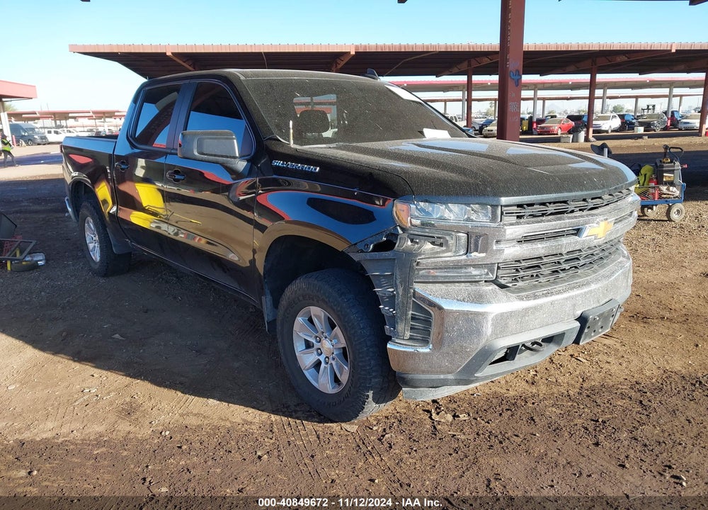 2020 CHEVROLET SILVERADO 1500 4WD  SHORT BED LT/4WD  STANDARD BED LT VIN: 1GCUYDED3LZ192348