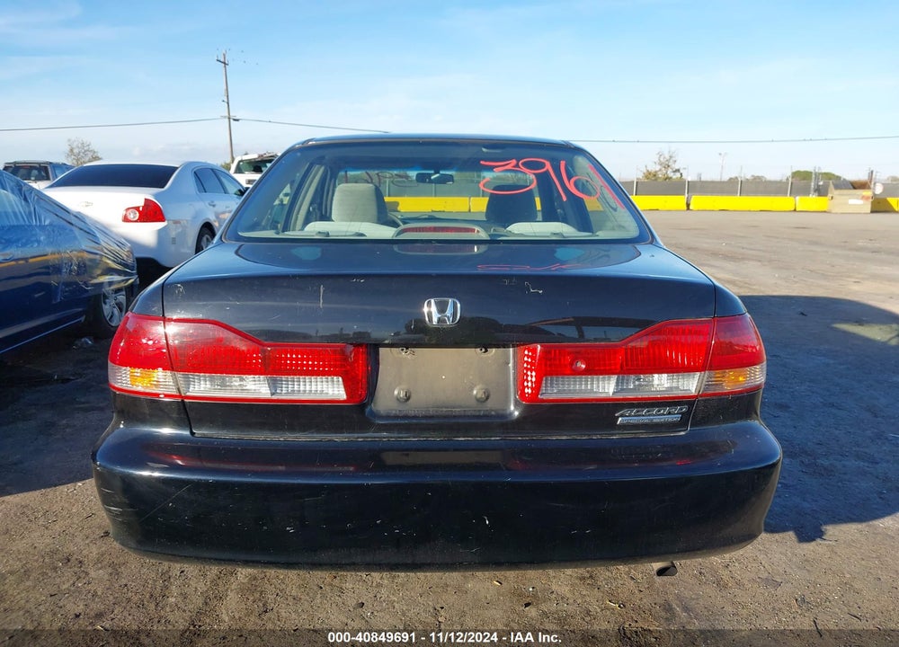 2002 HONDA ACCORD 2.3 SE VIN: JHMCG56752C034610