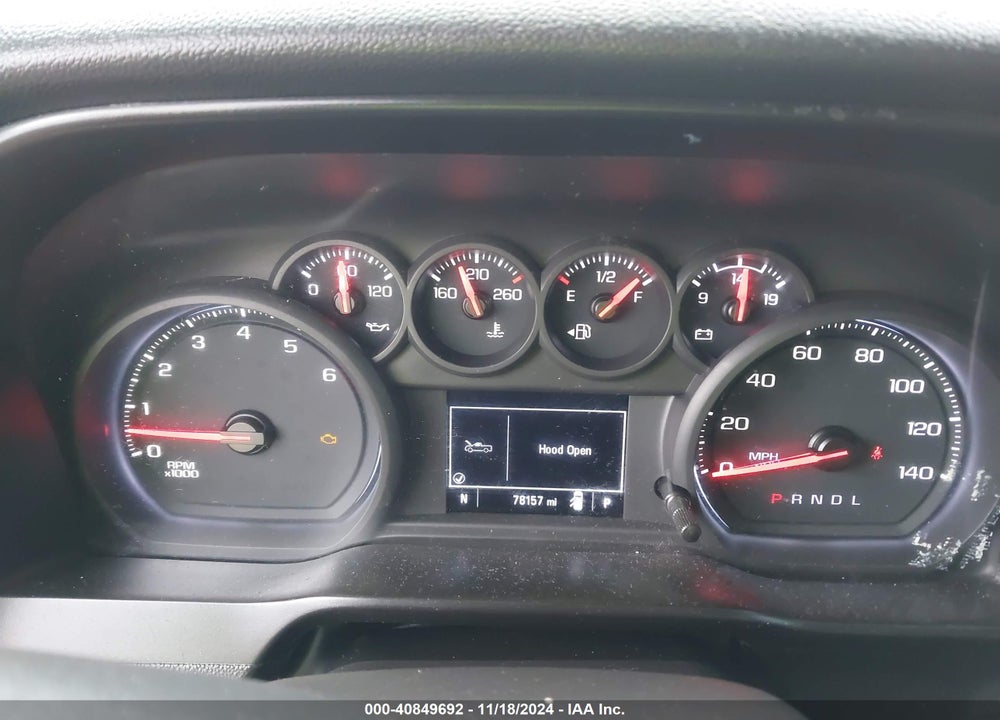 2020 CHEVROLET SILVERADO 1500 2WD SHORT BED CUSTOM VIN: 3GCPWBEH4LG103137