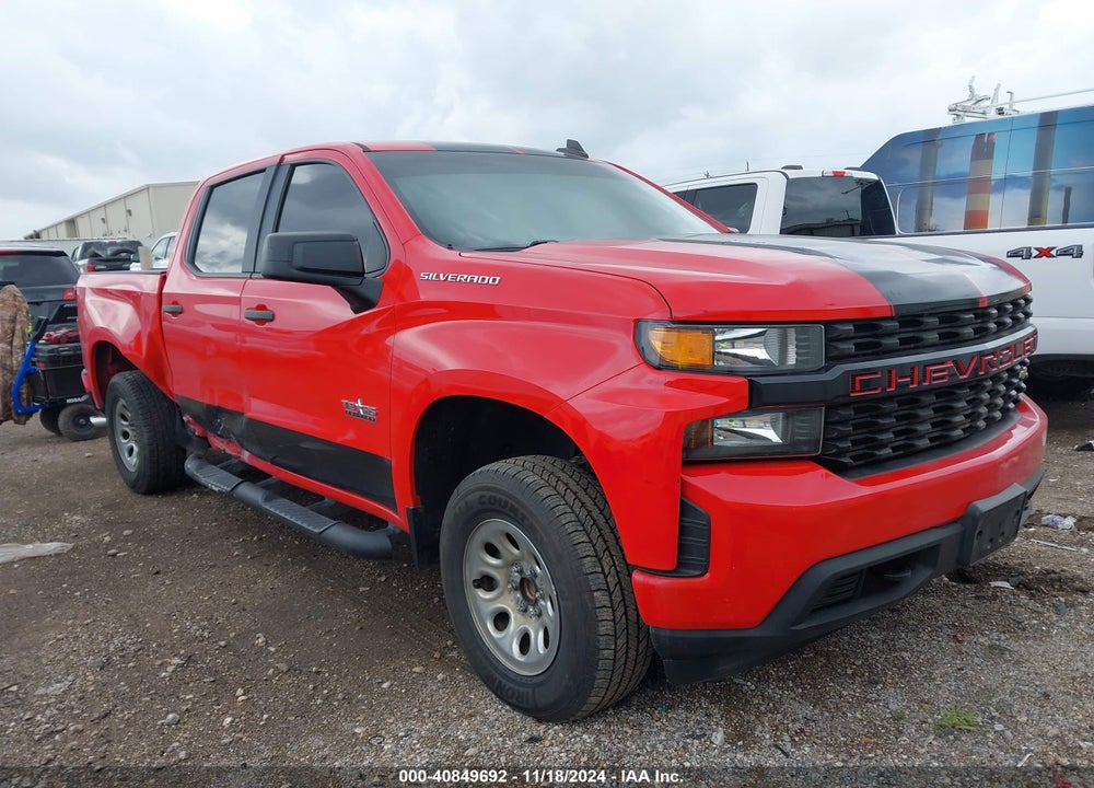 2020 CHEVROLET SILVERADO 1500 2WD SHORT BED CUSTOM VIN: 3GCPWBEH4LG103137