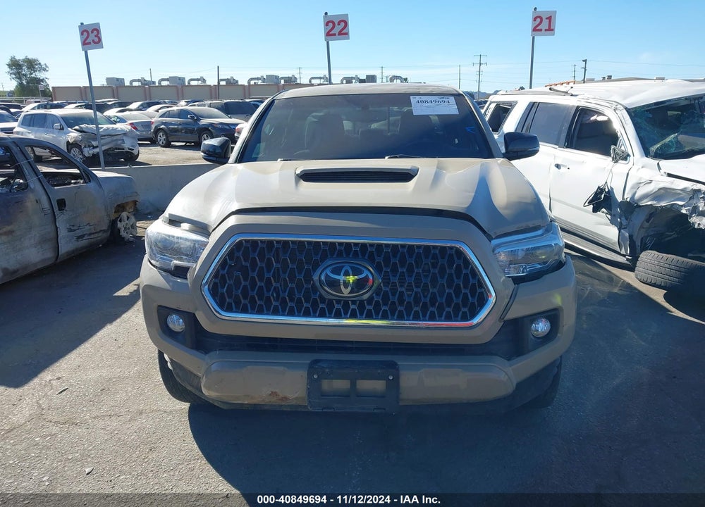2019 TOYOTA TACOMA DOUBLE CAB/SR/SR5/TRD SPORT/TRD OFF ROAD/TRD PRO VIN: 3TMCZ5AN1KM269148