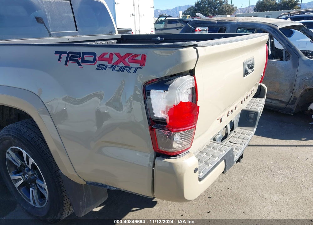 2019 TOYOTA TACOMA DOUBLE CAB/SR/SR5/TRD SPORT/TRD OFF ROAD/TRD PRO VIN: 3TMCZ5AN1KM269148