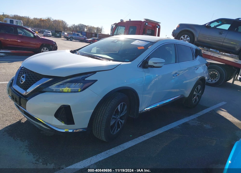 2020 NISSAN MURANO S INTELLIGENT AWD VIN: 5N1AZ2AS6LN158805