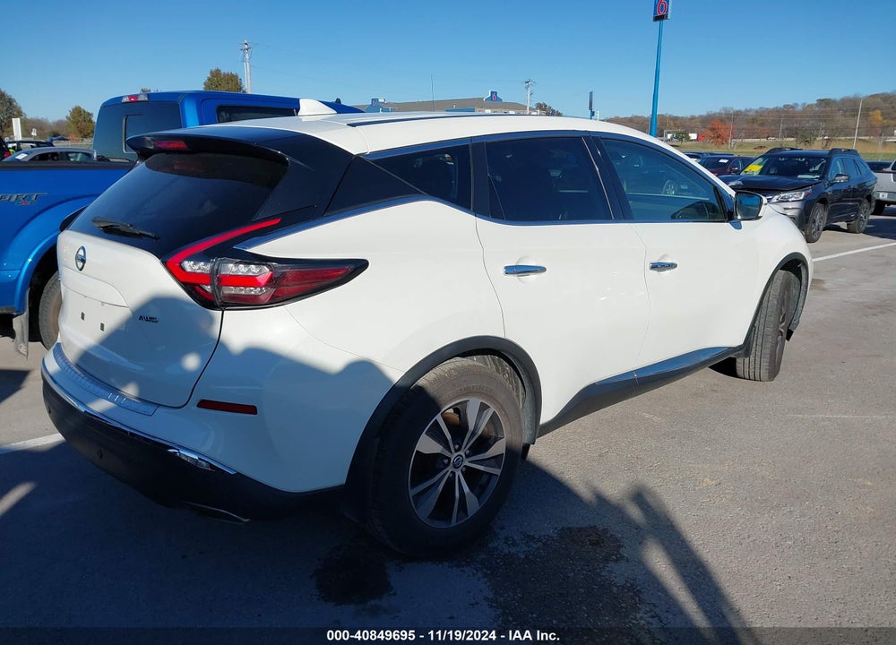 2020 NISSAN MURANO S INTELLIGENT AWD VIN: 5N1AZ2AS6LN158805