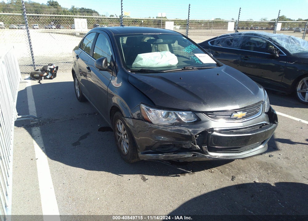 2018 CHEVROLET SONIC LT AUTO VIN: 1G1JD5SHXJ4140147