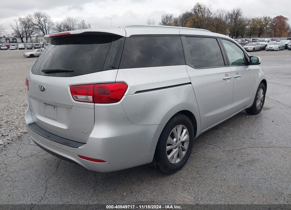 2017 KIA SEDONA LX VIN: KNDMB5C1XH6243014