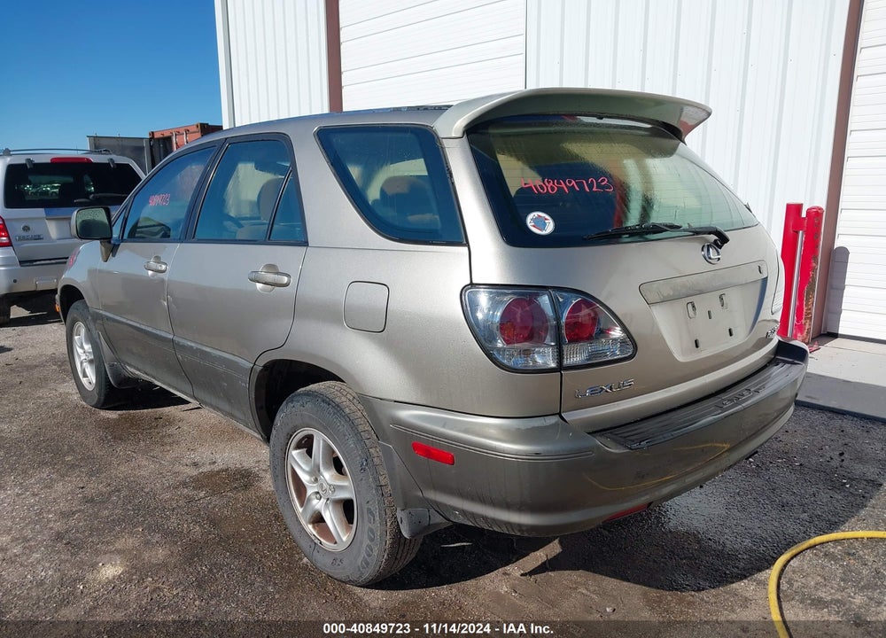 2001 LEXUS RX 300 VIN: JTJGF10U110091686