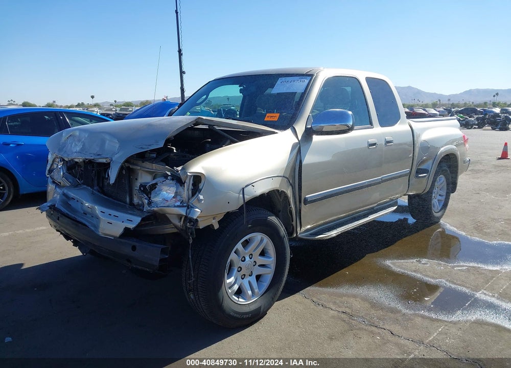2004 TOYOTA TUNDRA SR5 V8 VIN: 5TBRT34154S446546