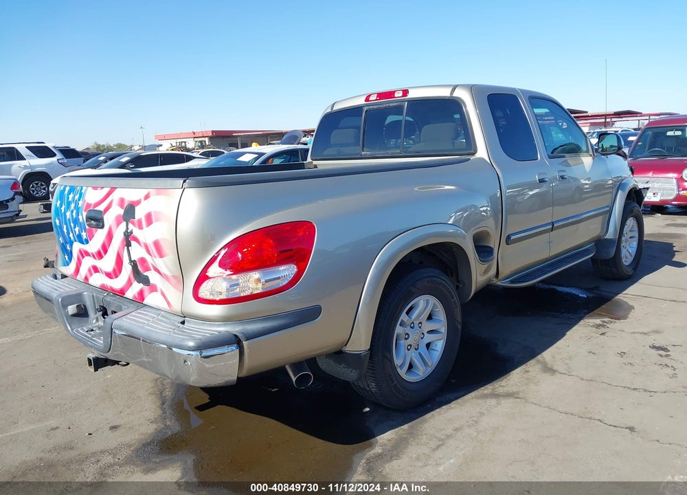 2004 TOYOTA TUNDRA SR5 V8 VIN: 5TBRT34154S446546