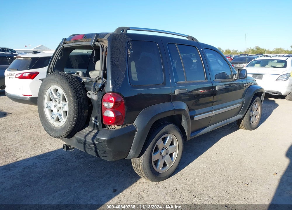 2005 JEEP LIBERTY LIMITED EDITION VIN: 1J4GK58K45W537304