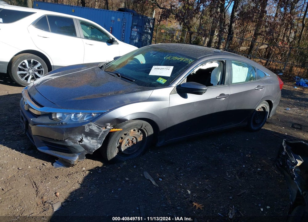 2016 HONDA CIVIC LX VIN: 19XFC2F57GE242186