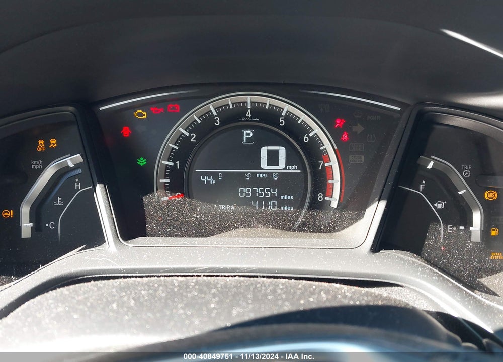 2016 HONDA CIVIC LX VIN: 19XFC2F57GE242186