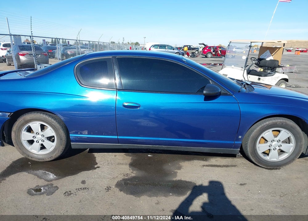 2006 CHEVROLET MONTE CARLO LT VIN: 2G1WM15K369280079