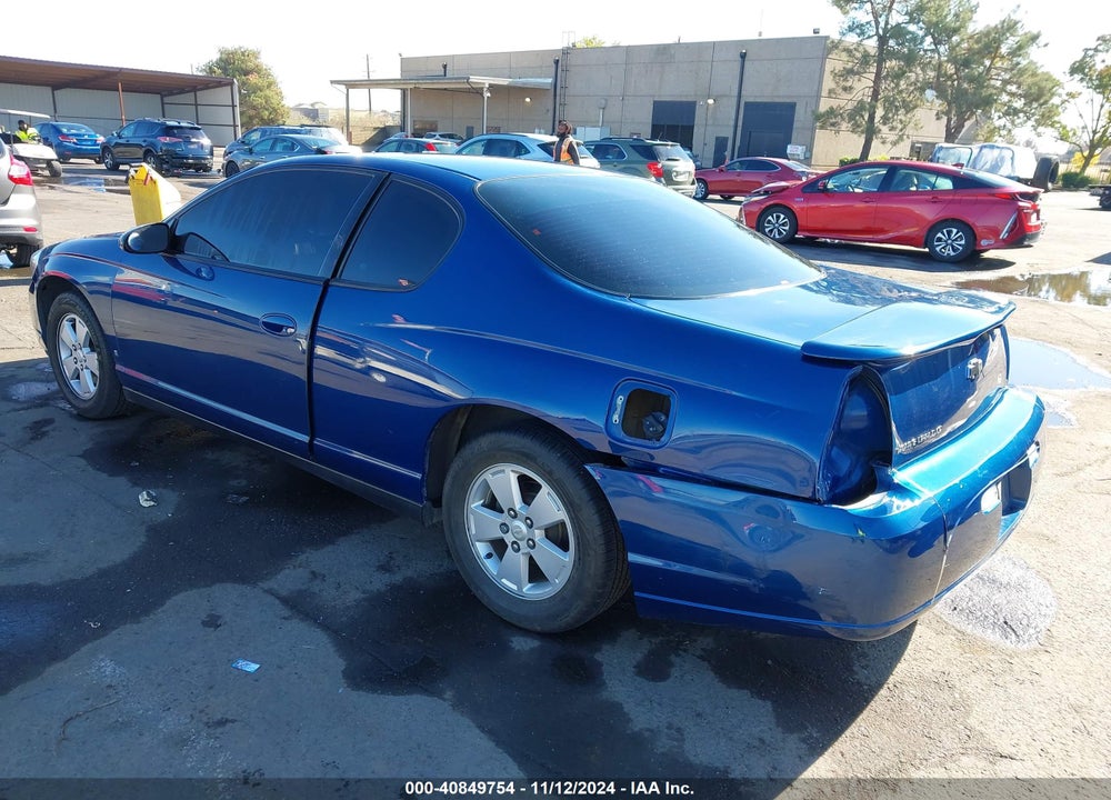 2006 CHEVROLET MONTE CARLO LT VIN: 2G1WM15K369280079