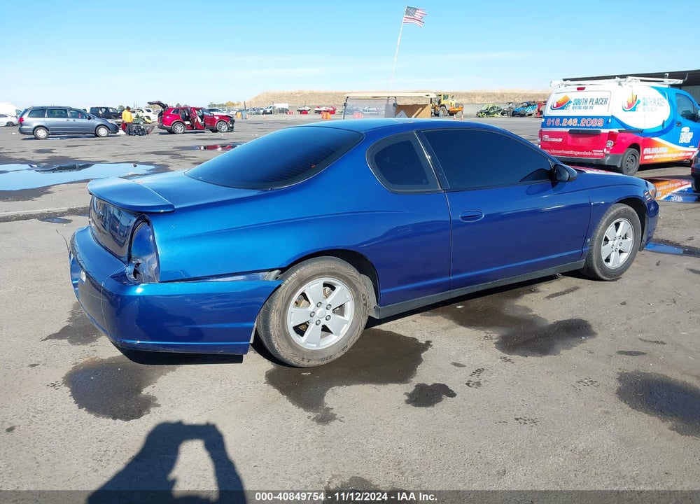 2006 CHEVROLET MONTE CARLO LT VIN: 2G1WM15K369280079