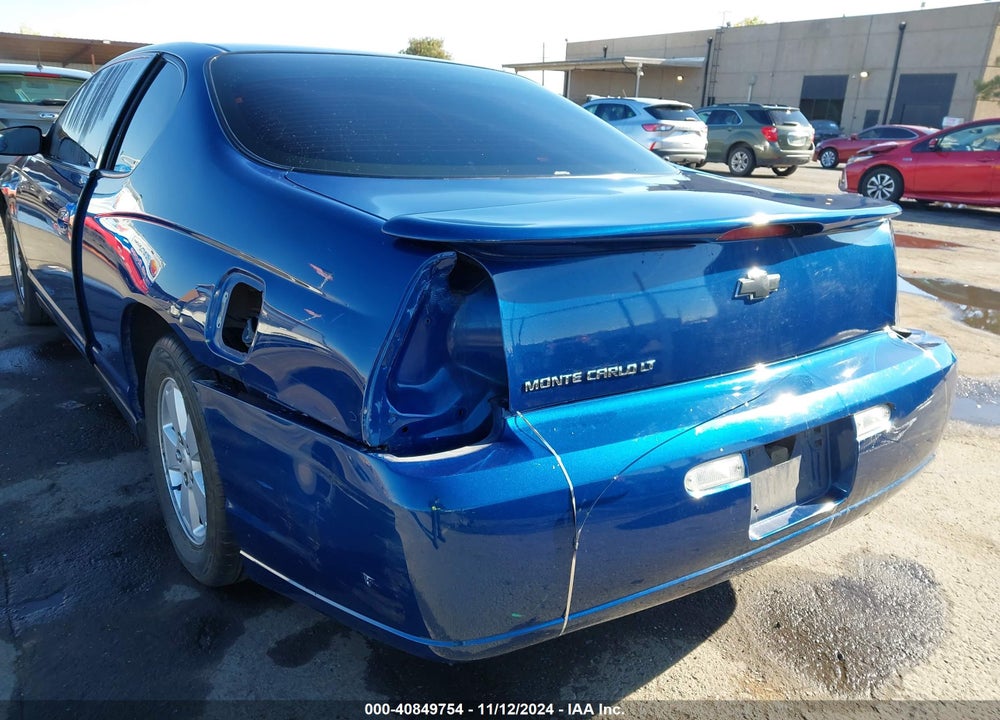 2006 CHEVROLET MONTE CARLO LT VIN: 2G1WM15K369280079