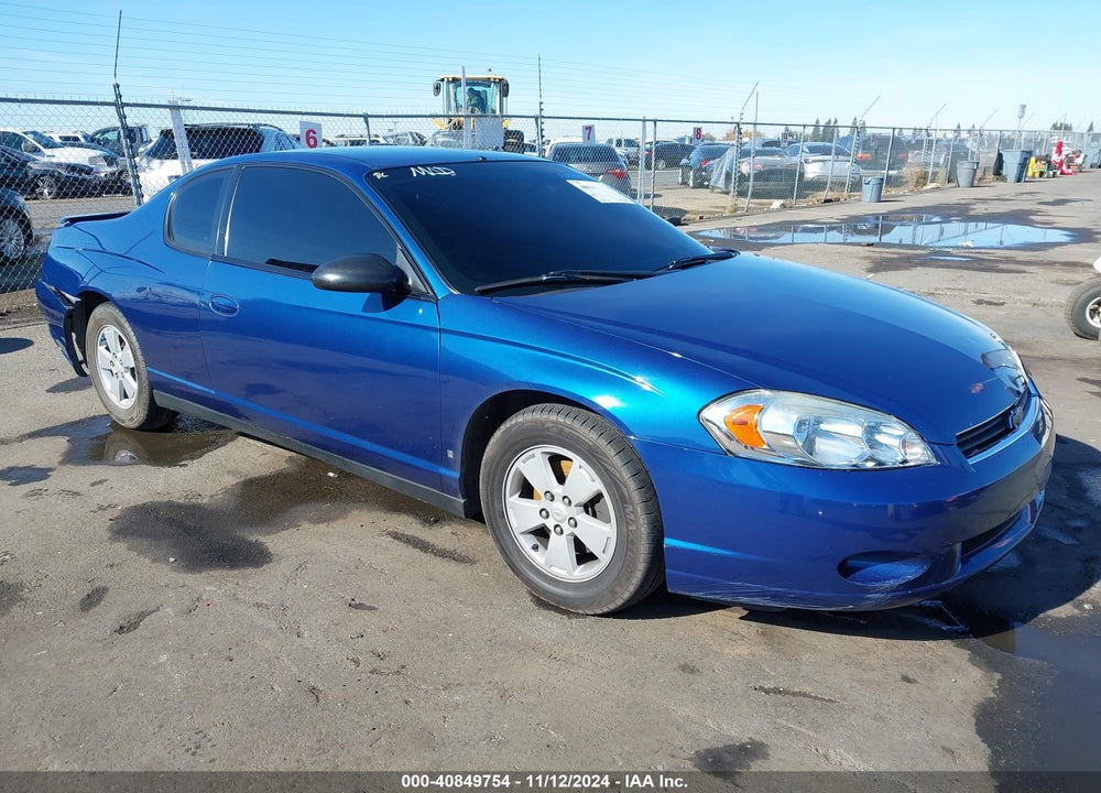 2006 CHEVROLET MONTE CARLO LT VIN: 2G1WM15K369280079