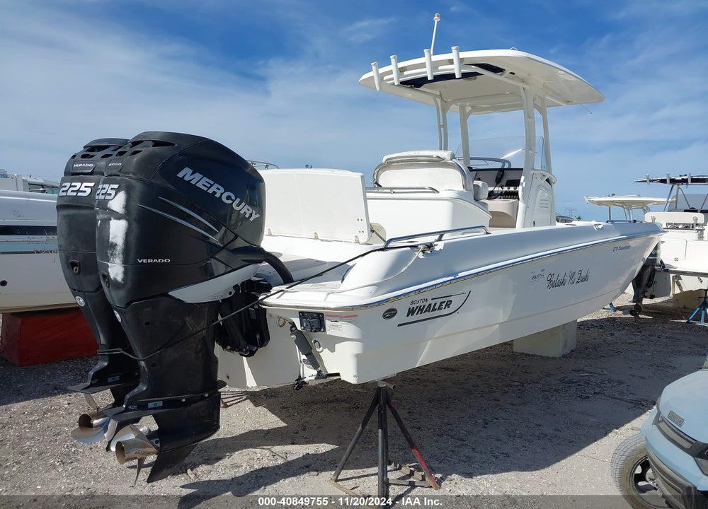 2016 BOSTON WHALER OTHER VIN: BWCE2526F616