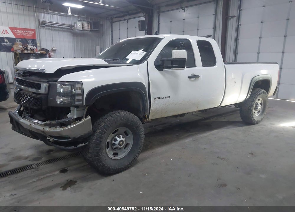 2011 CHEVROLET SILVERADO 2500HD VIN: 1GC2KXCGXBZ224640