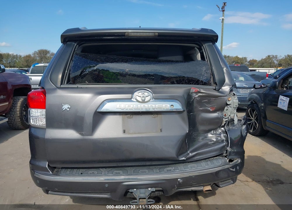 2013 TOYOTA 4RUNNER SR5 VIN: JTEZU5JR8D5052373