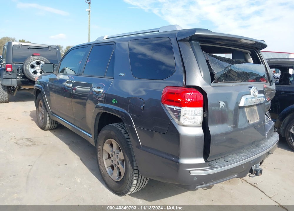 2013 TOYOTA 4RUNNER SR5 VIN: JTEZU5JR8D5052373