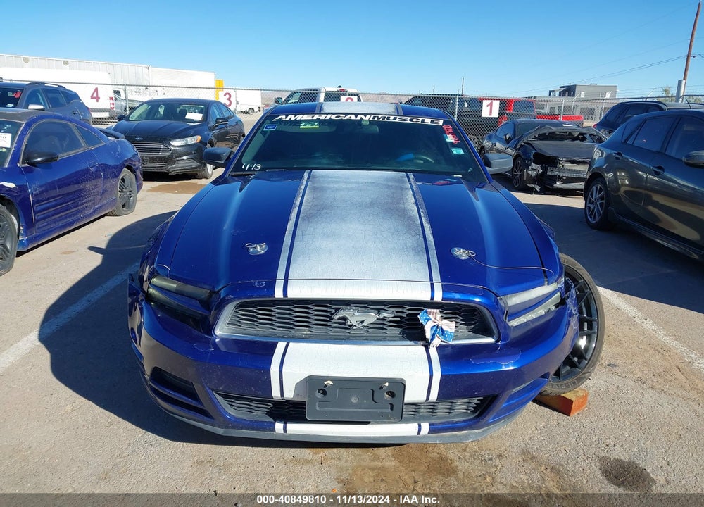 2013 FORD MUSTANG V6 VIN: 1ZVBP8AM3D5262119