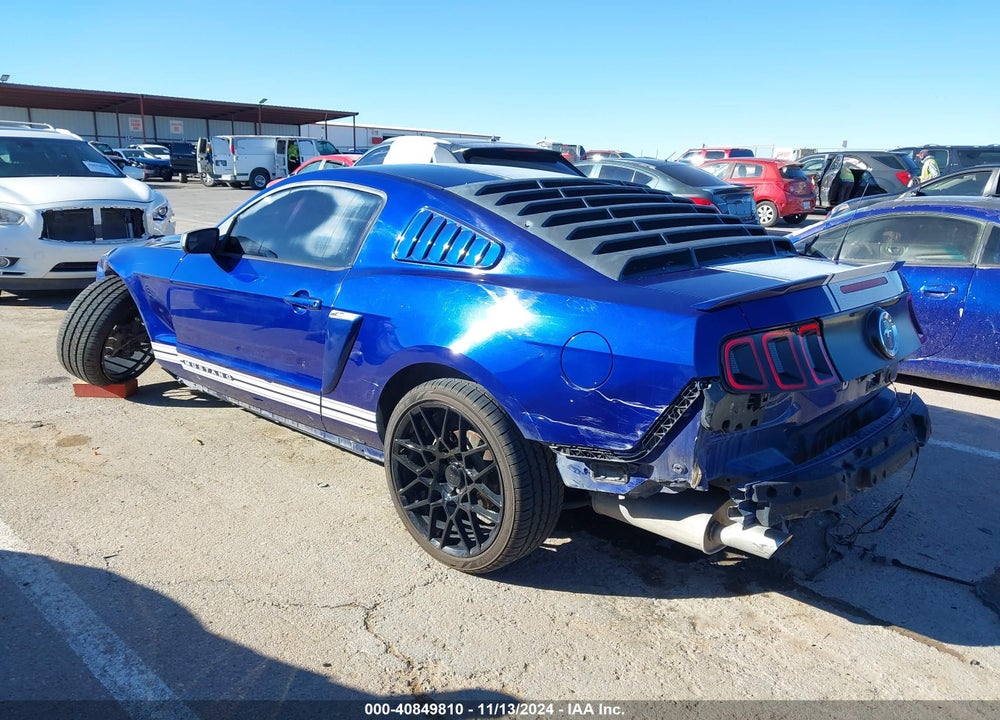 2013 FORD MUSTANG V6 VIN: 1ZVBP8AM3D5262119