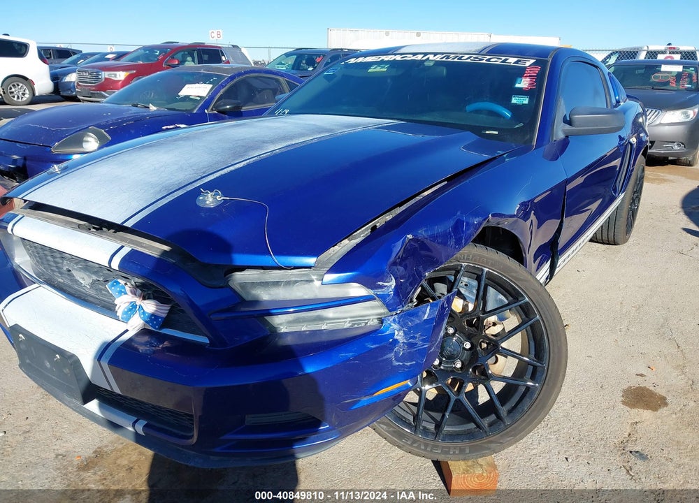 2013 FORD MUSTANG V6 VIN: 1ZVBP8AM3D5262119