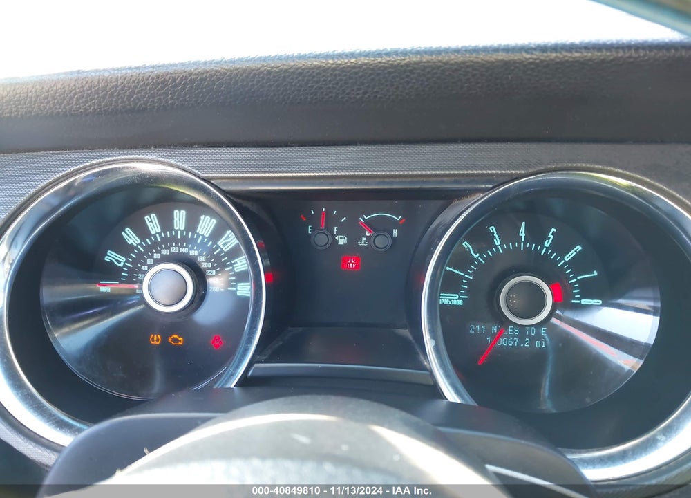 2013 FORD MUSTANG V6 VIN: 1ZVBP8AM3D5262119