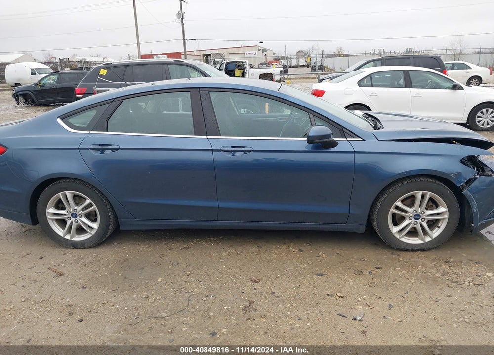 2018 FORD FUSION SE VIN: 3FA6P0H72JR175154