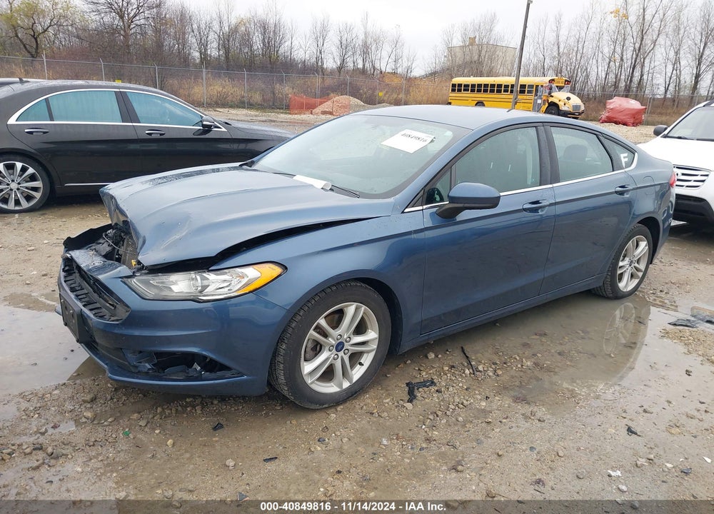 2018 FORD FUSION SE VIN: 3FA6P0H72JR175154