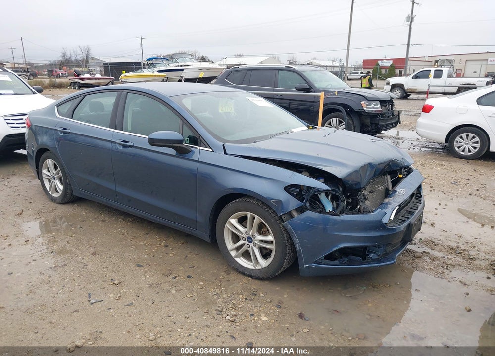 2018 FORD FUSION SE VIN: 3FA6P0H72JR175154