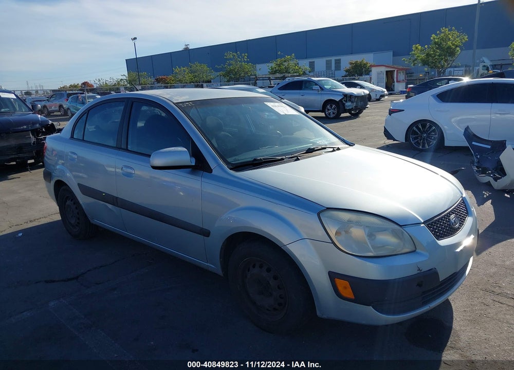 2006 KIA RIO LX VIN: KNADE123566068278