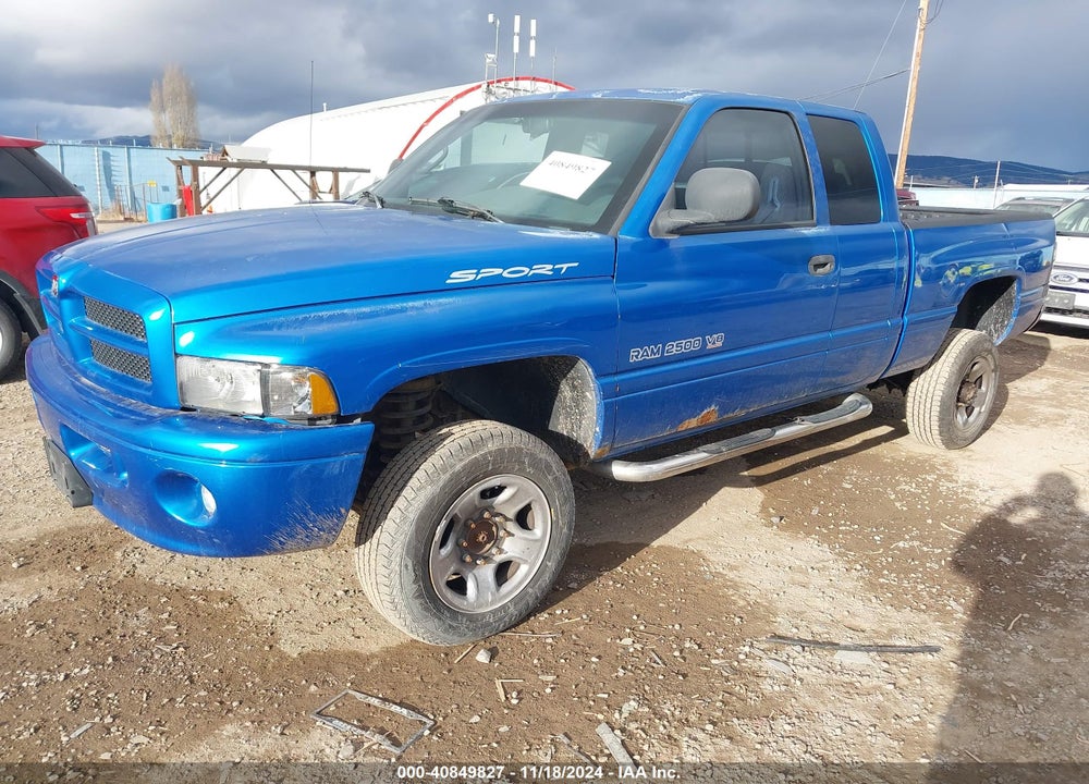 2000 DODGE RAM 2500 ST VIN: 3B7KF23Z0YG111944