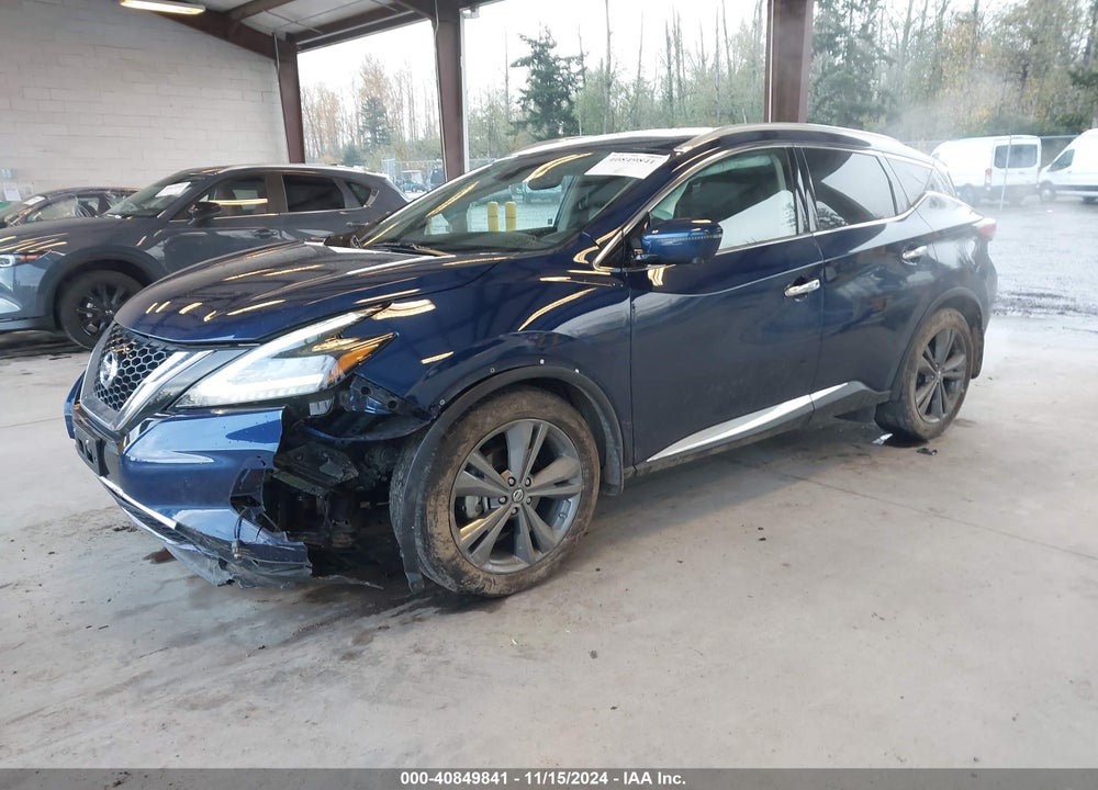 2019 NISSAN MURANO PLATINUM VIN: 5N1AZ2MS7KN118470