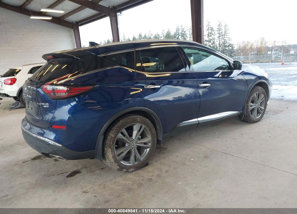 2019 NISSAN MURANO PLATINUM VIN: 5N1AZ2MS7KN118470