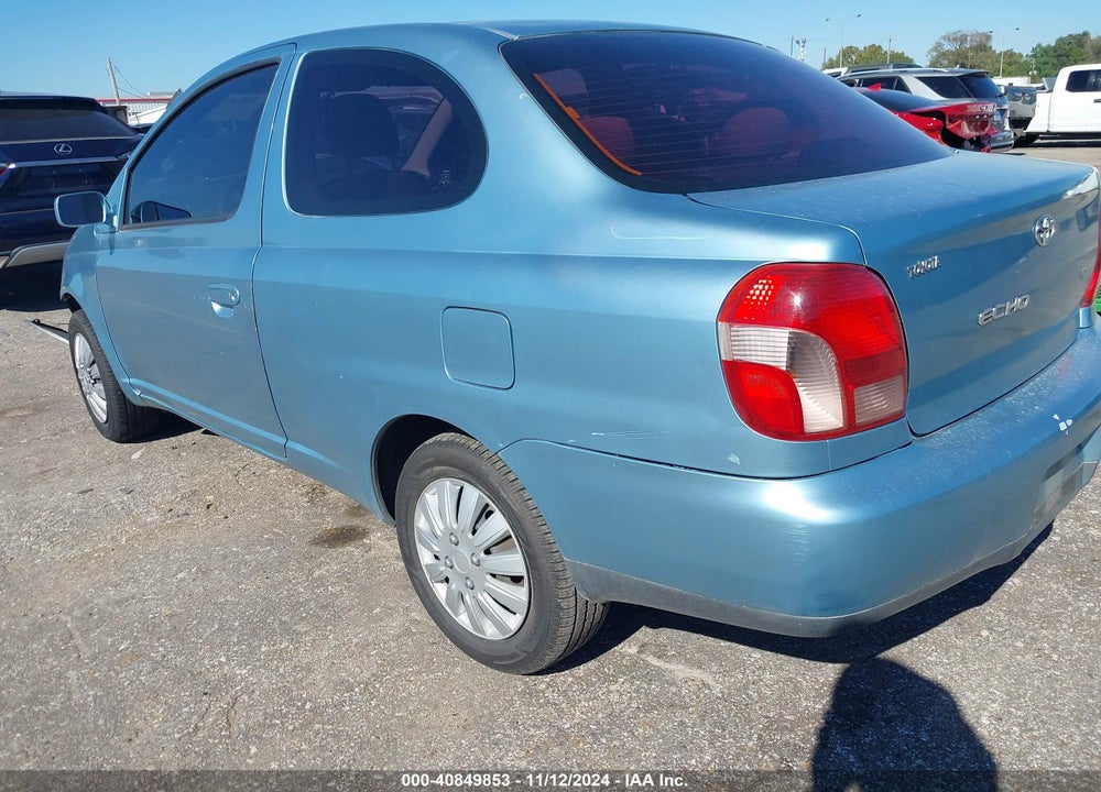 2001 TOYOTA ECHO VIN: JTDAT123610137700
