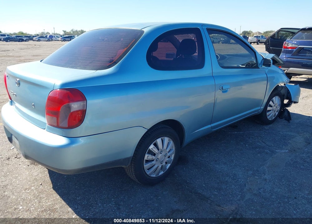 2001 TOYOTA ECHO VIN: JTDAT123610137700