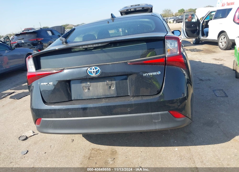 2019 TOYOTA PRIUS LE VIN: JTDKARFU4K3072504