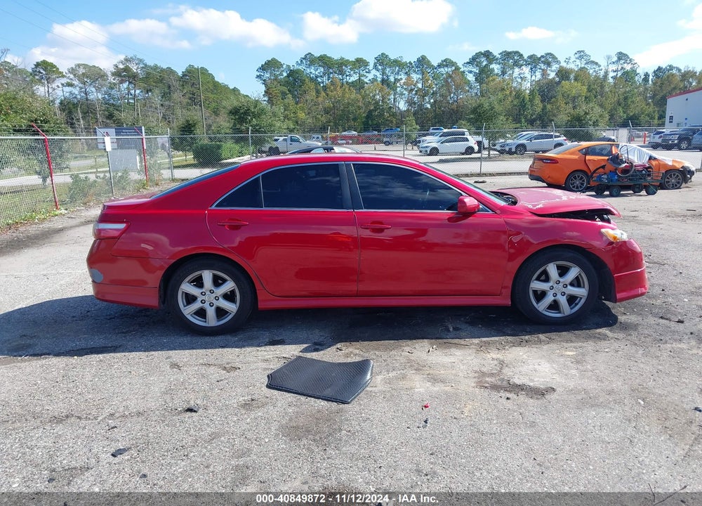 2007 TOYOTA CAMRY SE V6 VIN: 4T1BK46K27U025189