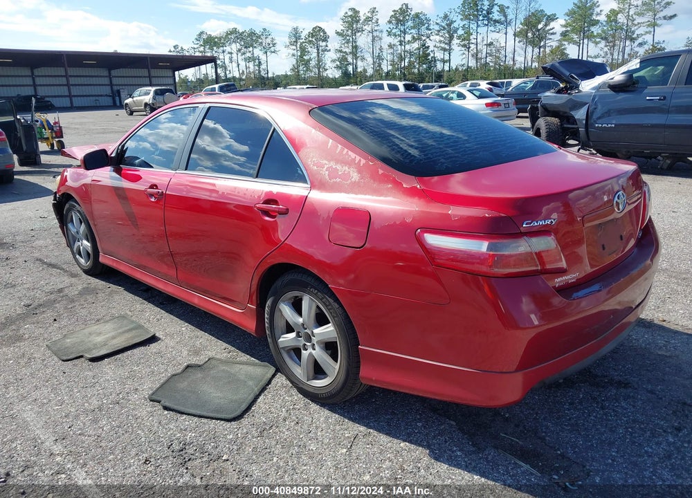 2007 TOYOTA CAMRY SE V6 VIN: 4T1BK46K27U025189