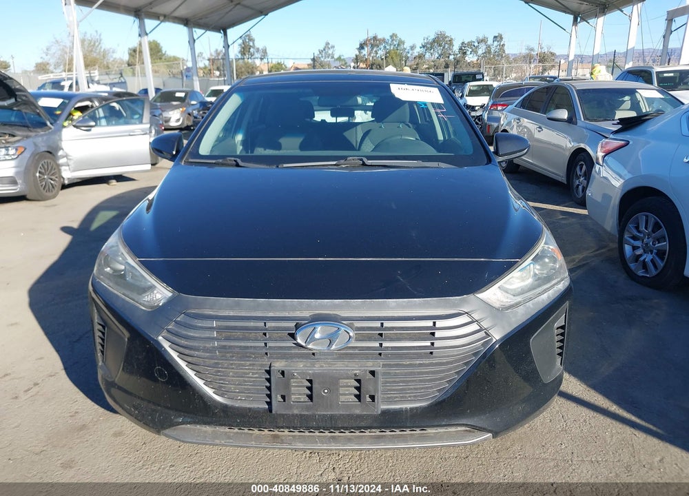 2017 HYUNDAI IONIQ HYBRID BLUE VIN: KMHC65LC3HU030544