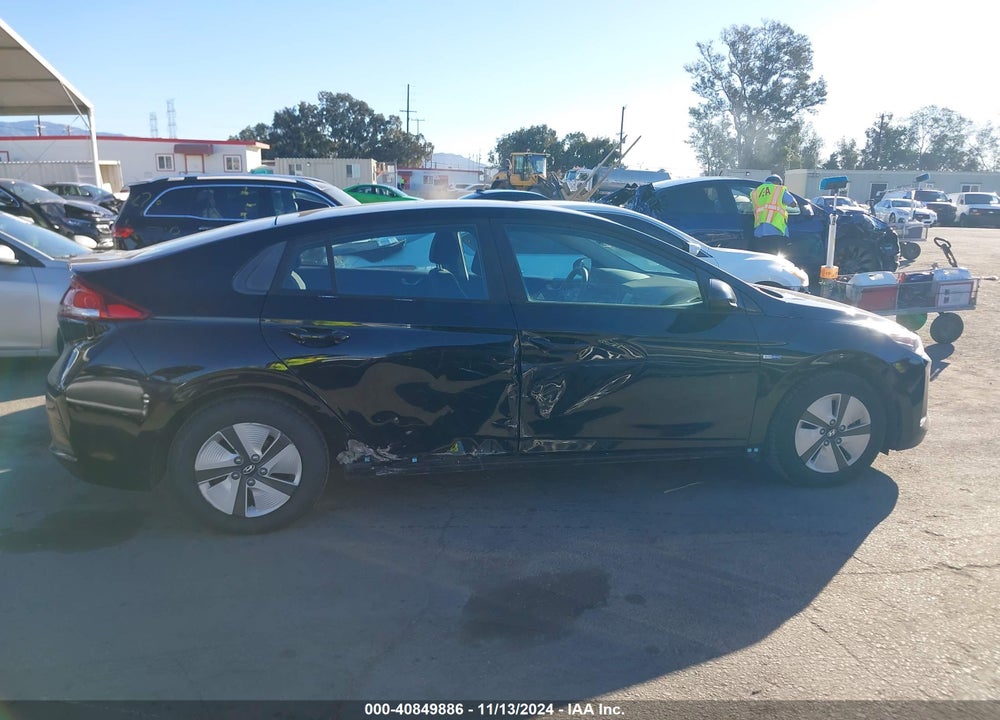 2017 HYUNDAI IONIQ HYBRID BLUE VIN: KMHC65LC3HU030544