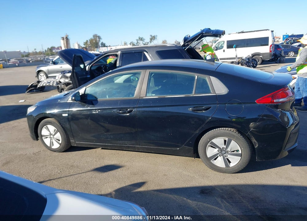 2017 HYUNDAI IONIQ HYBRID BLUE VIN: KMHC65LC3HU030544