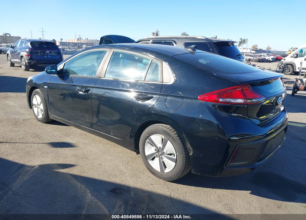 2017 HYUNDAI IONIQ HYBRID BLUE VIN: KMHC65LC3HU030544