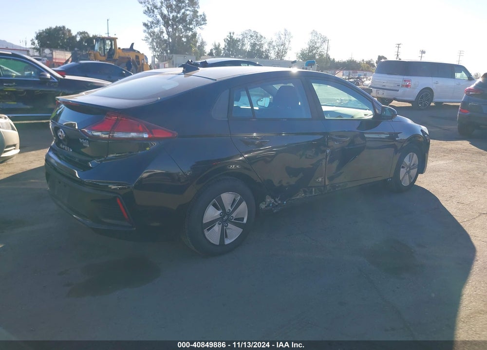 2017 HYUNDAI IONIQ HYBRID BLUE VIN: KMHC65LC3HU030544