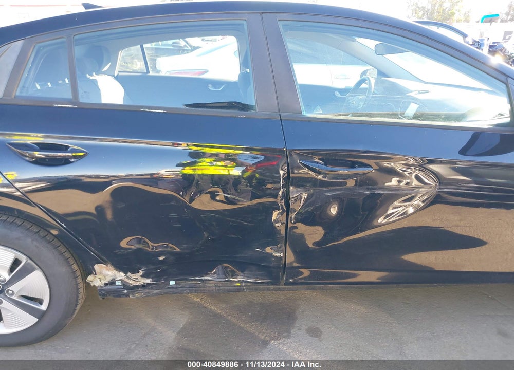 2017 HYUNDAI IONIQ HYBRID BLUE VIN: KMHC65LC3HU030544
