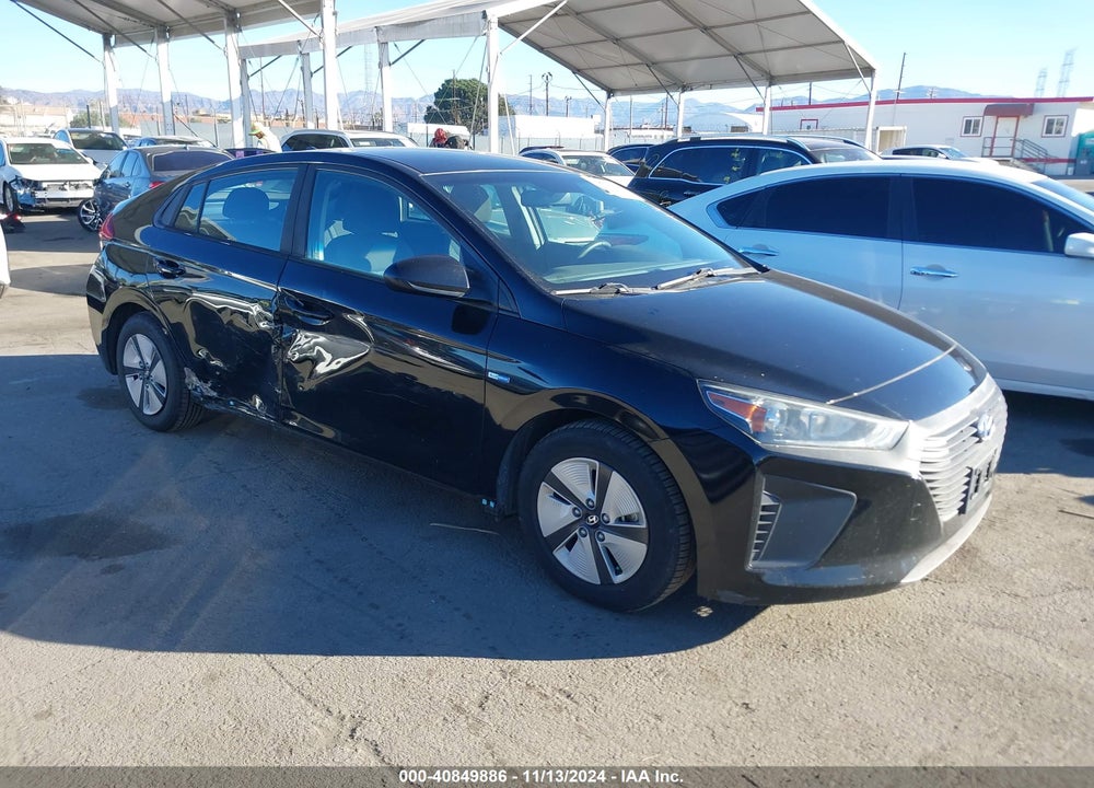 2017 HYUNDAI IONIQ HYBRID BLUE VIN: KMHC65LC3HU030544
